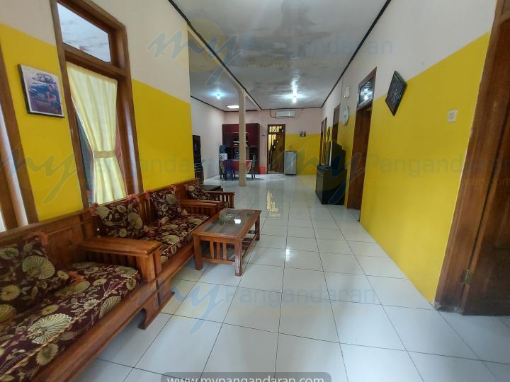 tampilan ruang keluarga Pondok wardhana 3 Pangandaran